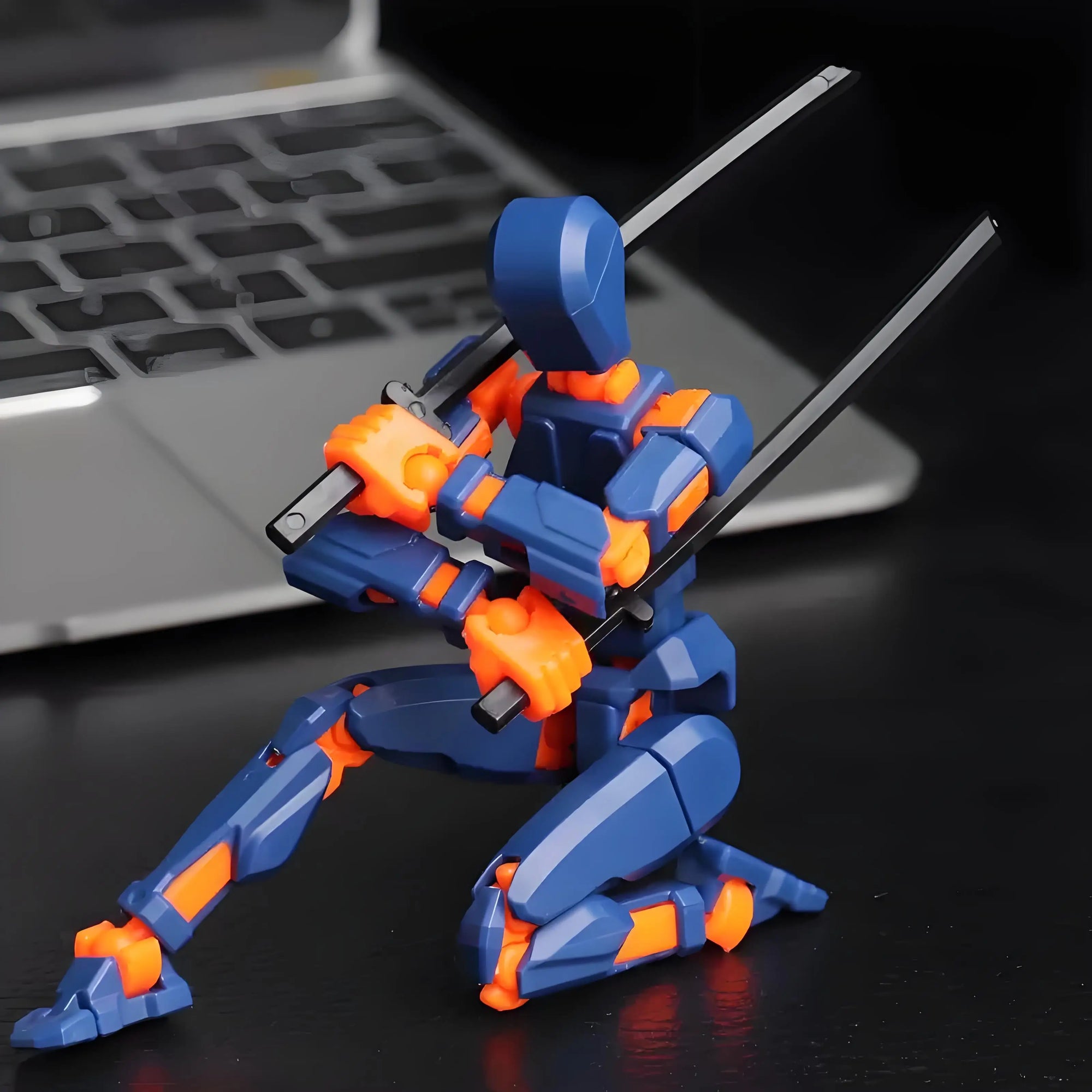 Multi-Jointed Movable Shapeshift Robot 3D Printed Mannequin Dummy 13 Action Figure Full Body Movable Robot Parent-Children Games - EL CHEG