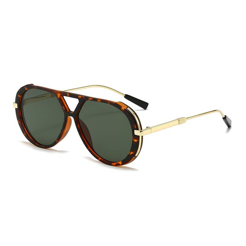 Female Personality All-matching Large Rim Sunglasses