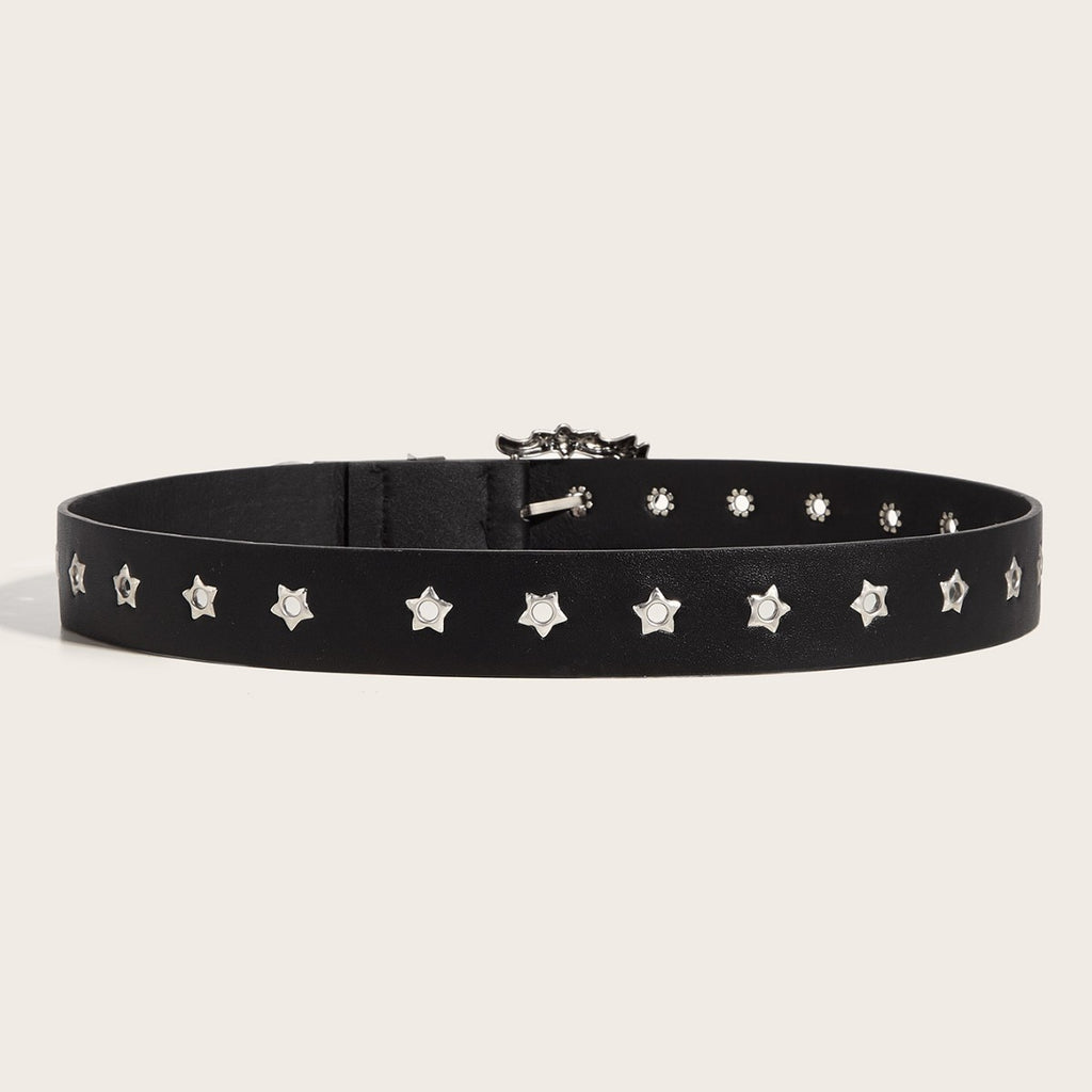 Fashion Personality Rivet Youth Belt Punk Pin Buckle Casual Belt