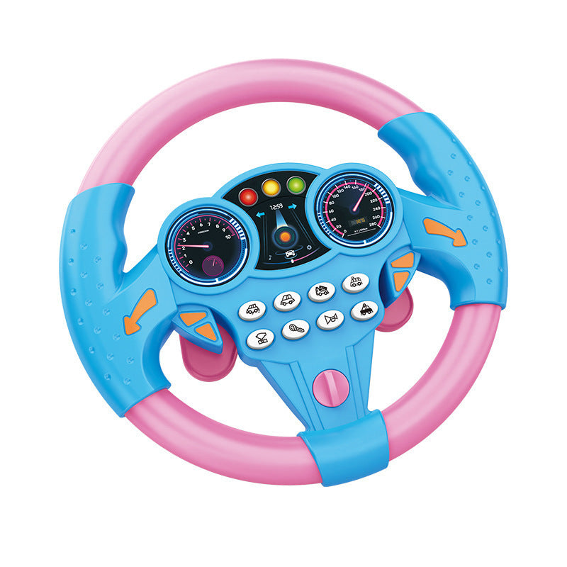 Suction Cup Large Analog Co-pilot Music Steering Wheel