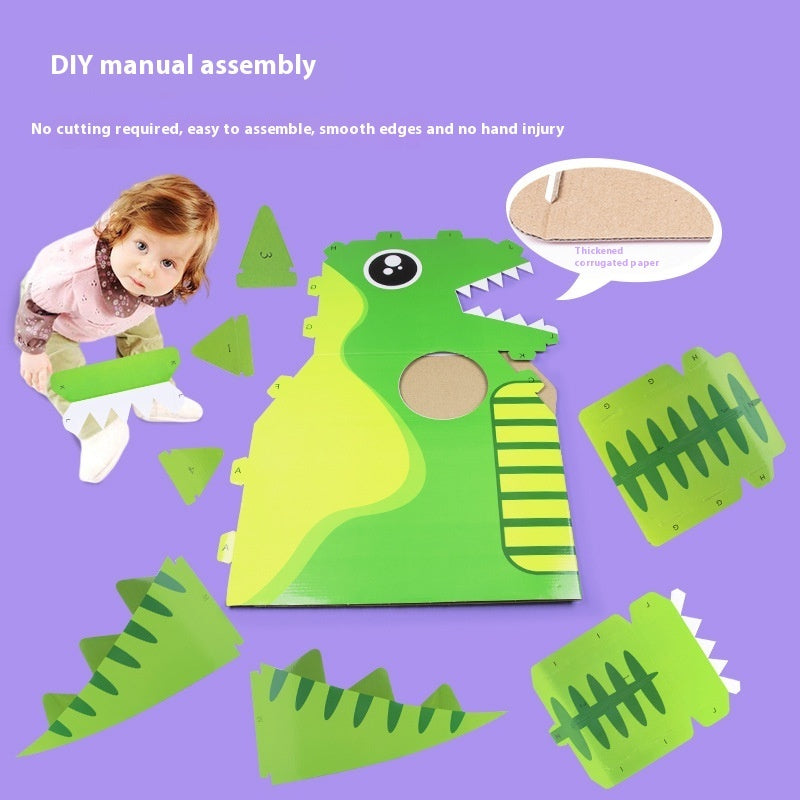 Wear Clothing Kindergarten Performance Props 3-6 Years Old DIY Assembled Parent-child Interaction.