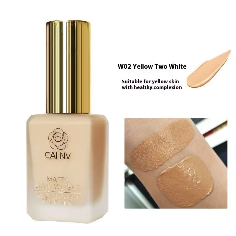 Liquid Foundation Wheat Black Leather White Blend Agent