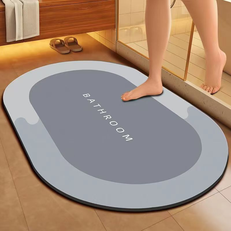 Diatom Ooze Floor Mat Bathroom Non-slip Mat - EL CHEG