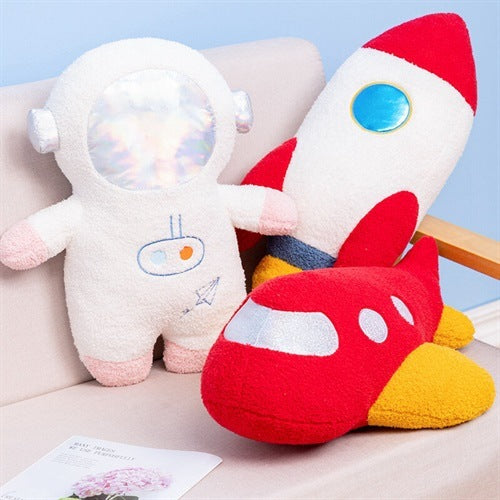 Cute Outer Space Astronauts Pillow Plush Toy.